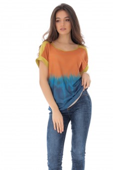 Bluza lejera, multicolora, casual, ROH - BR2286 
