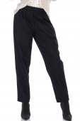 Pantaloni dama casual cu buzunare  Negru Aimelia TR568