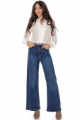 Blugi Dama Casual evazat din Denim  Roh TR571