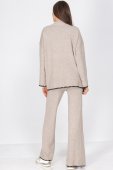 Compleu chic cu pantaloni,Gri ,Roh TR524