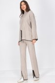 Compleu chic cu pantaloni,Gri ,Roh TR524