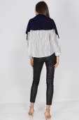 Sal multifunctional din amestesc de lana, bleumarin ROH BR2796