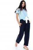 Pantaloni bleumarin, ROH, lungi - TR278