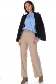 Pantaloni office cu buzunare Beige Roh TR560