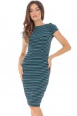 Rochie in dungi, bodycon - ROH - DR3916