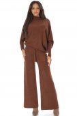 Pantaloni casual tricotată cu buzunare Maro ROH TR555