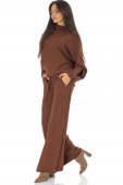 Pantaloni casual tricotată cu buzunare Maro ROH TR555