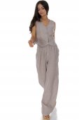 Compleu casual din doua piese din in Bej Roh TR587